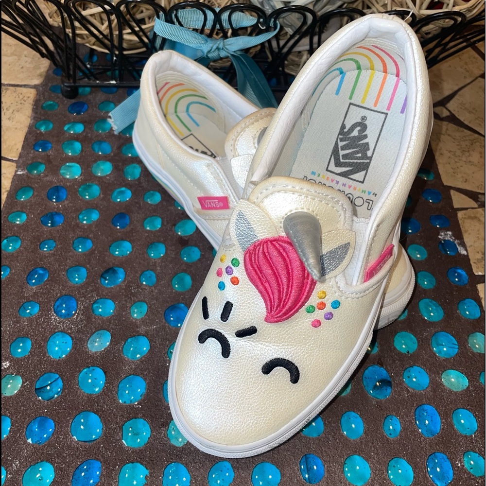 Vans X Flour Shop Classic Unicorn Slip On